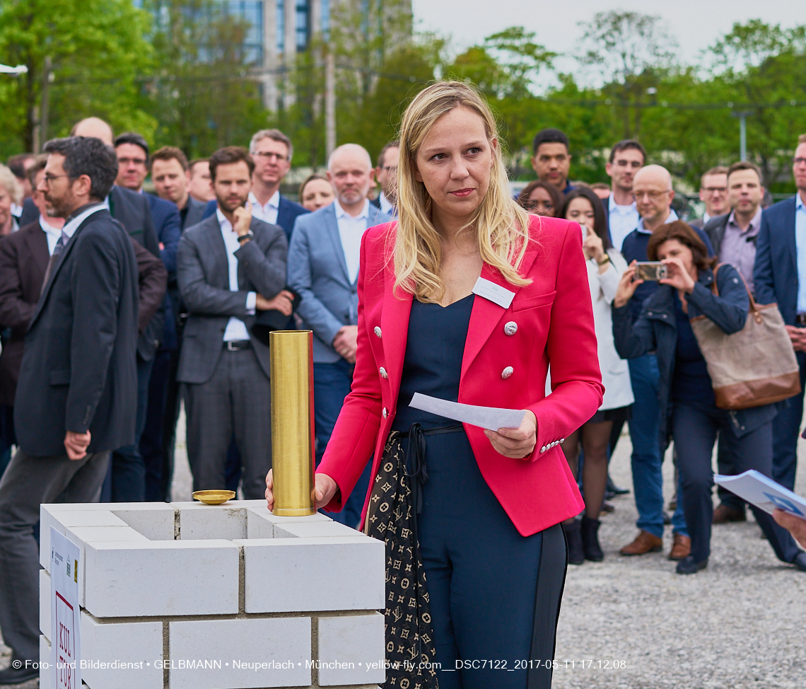 11. Mai 2017 - Grundsteinlegung für die LOGE und dem Kulturquadrat in Neuperlach